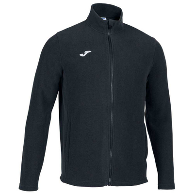 Xhaketë fleece Joma Cervino, 100% poliester, me zinxhir, e zezë