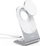 Karikues wireless magnetik Choetech H046, 15W, USB C, i bardhë argjendtë