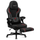 Karrige gaming Huzaro Force 4.6 Carbon, ergonomike, me mbajtëse për këmbët, e zezë