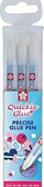 Ngjitës stilolaps Sakura Quickie Glue Pen, set me 3 copë, majë 0.7mm, blu