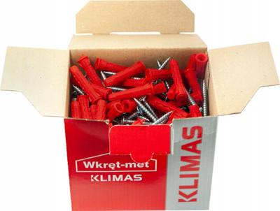Dowell universal zgjerues Wkręt-Met SFXP 10x70, plastik, gri