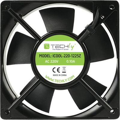 Ventilator PC Techly, 120mm, 220V, i zi
