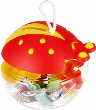Set plasteline Mega Creative Ladybug 531397, me aksesorë, shumëngjyrësh