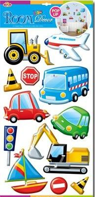 Dekorime muri Marko 3D Vehicles 3
