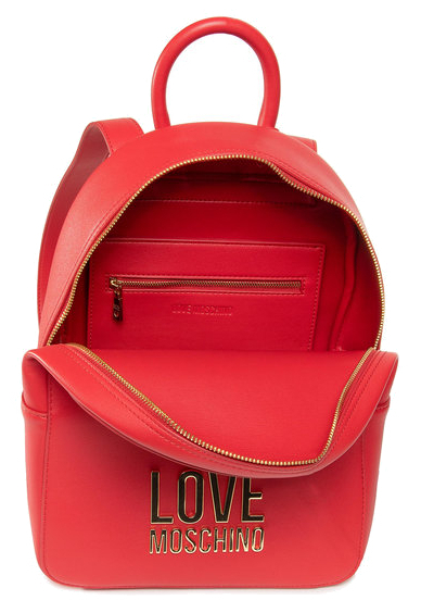 Çantë shpine Love Moschino, e kuqe