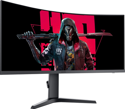 Monitor i lakuar Koorui Hern 34", 3440x1440, 165Hz, i zi
