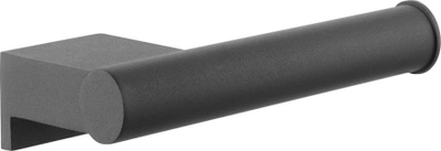 Mbajtës letre tualeti Tiger Bold, inox, mat, i zi