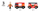 Lodër kamion zjarrfikës BRIO Rescue Emergency Fire Engine, me drita dhe tinguj, për fëmijë 3+