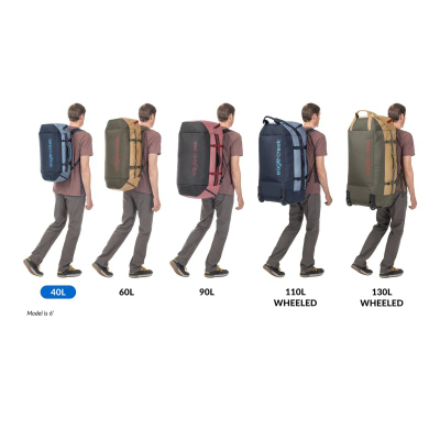 Çantë duffel Eagle Creek Cargo Hauler 40L, shpinore për udhëtime, blu