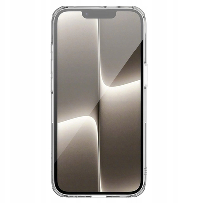Маса за телефон Nillkin Nature Pro за iPhone 16e, мек TPU, заден дел PC, транспарентна