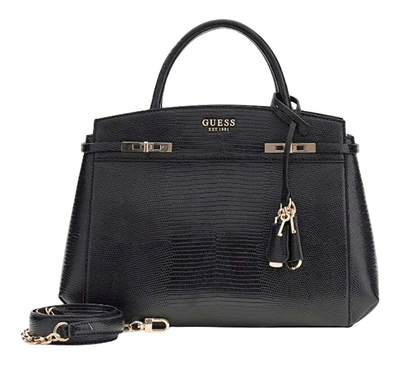 Çantë dore Guess Melinda HWKL99 33060, përditshme, e zezë
