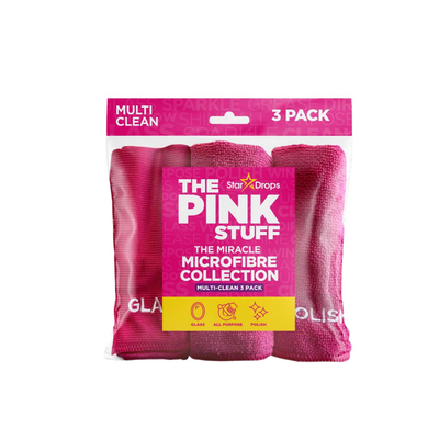 Lecka për pastrim microfiber, 3 copë