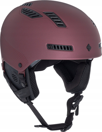 Helmet ski Sweet Protection Igniter 2VI MIPS, me ventilim, me veshë që hiqen, ngjyrë bordo