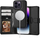 Këllëf-portofol Tech-Protect Wallet, MagSafe, për iPhone 15 Pro Max, i zi