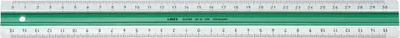 Rigë plastike Hamelin Linex Super Ruler, 40 cm, transparente, jeshile