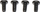 Profil montimi për kabinet rack 19", 22U, set 2 copë, i zi