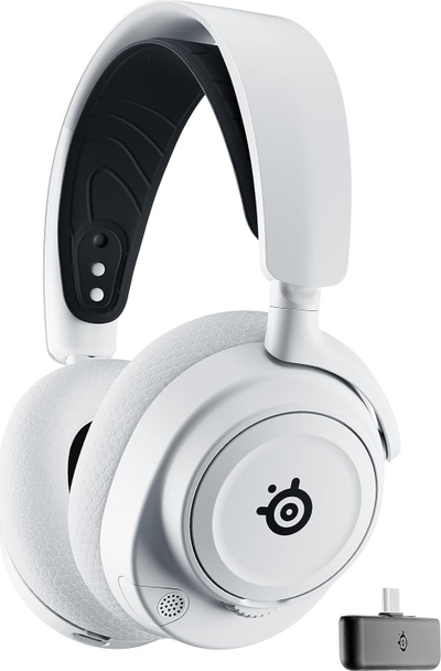 Kufje gaming SteelSeries Arctis Nova 7X Wireless, 2.4 GHz, Bluetooth, të bardha