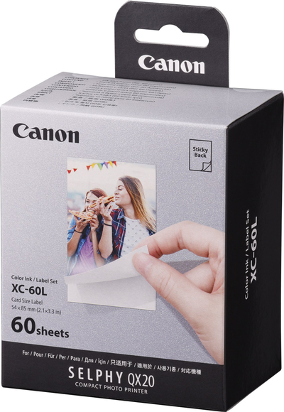 Сет фото хартија и рибон Canon RP-54, 54 листови 4" x 6", за SELPHY CP910