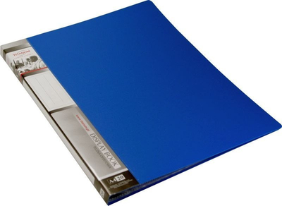 Dosje prezantuese Titanum Offer Folder PP A4, 20 xhepa, blu