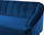 Divan 3-ulës Beliani Alsvag, kadife, 191 cm, blu navy