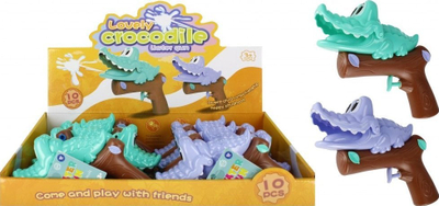 Пиштол за вода Mega Creative Water Gun Crocodile 514527, играчка за деца, зелен