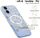 Mbështjellës telefoni Tech-Protect FlexAir MagSafe për iPhone 17, TPU, transparent, motiv Daisy With Leaves