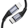 Kabllo ChoeTech Type C në Lightning, 2m, MFI, e zezë