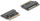 Adapter M.2 Delock 64342, Key B+M në Key M, për SSD SATA NVMe, i zi