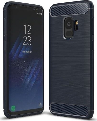 Mbulesë telefoni Carbon Lux për Samsung Galaxy J4 2018, TPU, blu
