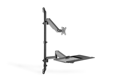 Mbajtëse muri për monitor Digitus DA-90372, 17"-32", VESA, gri