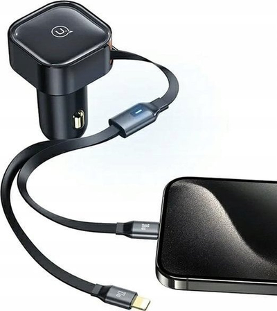 Karikues veture Usams C41 US CC220, 2xUSB C, PD 30W, i zi