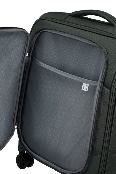 Valixhe Soft Me 4 Rrota Samsonite Respark 55/20 Ngjyrë Netë Blu
