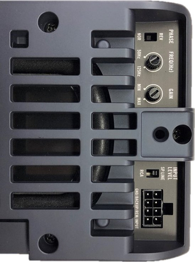 Subwoofer për makinë Pioneer TS-WX010A, 160W, i vogël në përmasa, i zi