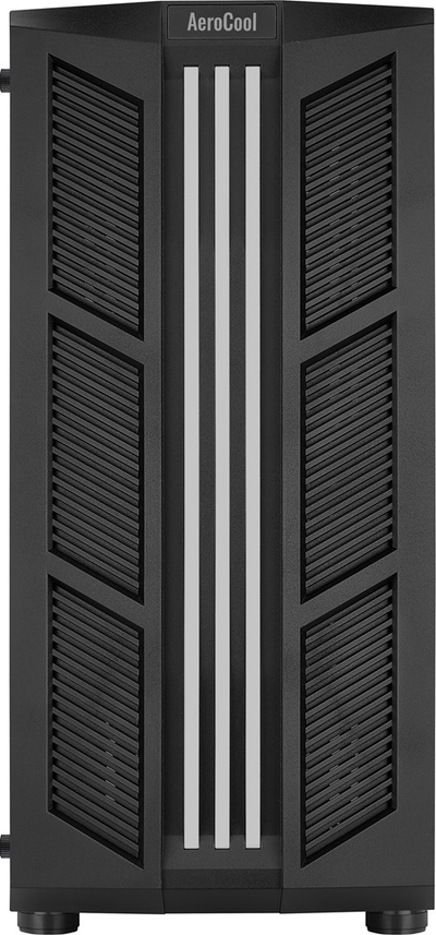 Kasa kompjuteri Aerocool Prime RGB ACCM-PV29013.11, xham i temperuar, me ndriçim RGB, e zezë