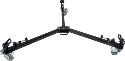 Karrocë tripod Sirui DT-06, diametër 111 cm, alumin, e zezë