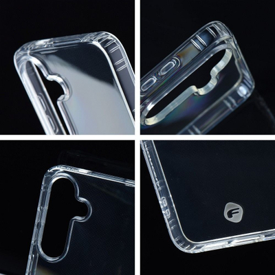 Maskë telefoni Forcell F-Protect për Samsung Galaxy A35, transparente, e butë