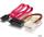 Kabllo Equip Molex në SATA 22 pin, 0.5m, shumëngjyrësh