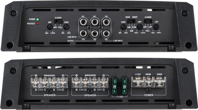 Amplifikator makine PeiYing Basic PY-4C127, 4 kanale, bass boost, i zi