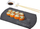 Set sushi Excellent Houseware, pjatë prej guri natyral, 4 copë, i zi