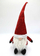 Figurë zbukurimi Saska Christmas Gnome Santa, 50 cm, me shkëlqim, e kuqe