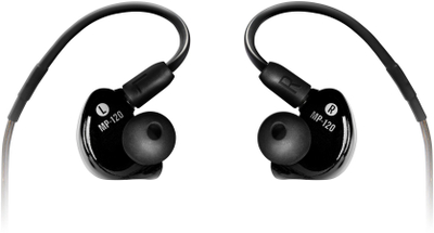Kufje In Ear Mackie MP-120, monitor profesional, me izolim zhurme, të zeza