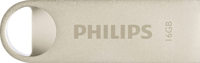 USB Philips Moon Edition 2.0, 16GB, metalik i argjendtë