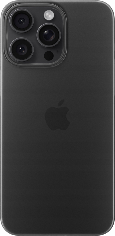 Mbrojtëse telefoni Nomad Super Slim, për iPhone 15 Pro Max, shumë e hollë, ngjyra Carbide