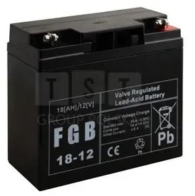 Akumulator EMU FGB 18-12, 18Ah, 12V, i zi
