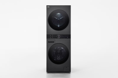 Lavatriçe tharëse LG WashTower WT1210BBF, 12kg 10kg, AI DD, klasa A, e bardhë