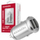 Karikues makine AXAGON mini SMART, 2x porte 5V-2.4A + 2.4A, 24W, i argjendtë