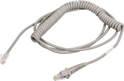 Datalogic 90G001095 RS-232 Спирален Кабел, 3.6 м