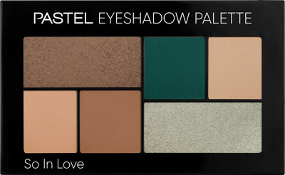 Paletë hijesh sysh Pastel 286 So In Love 204, nuanca mat dhe me shkëlqim, shumëngjyrëshe