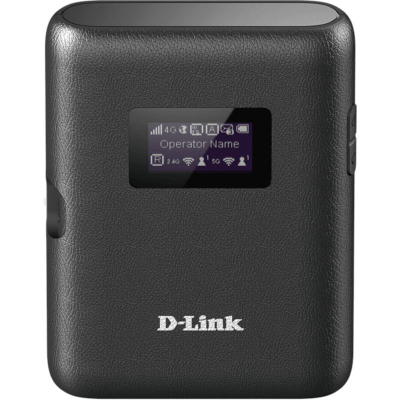 Router wireless D-Link DWR-933, Dual-Band 2.4 GHz, ekran i integruar, i zi
