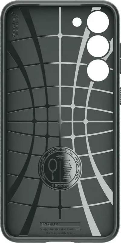 Mbulesë telefoni Spigen Liquid Air për Samsung Galaxy S23 Plus, TPU, mban mirë nga goditjet, jeshile Abyss